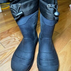Kamik Black Kids Rain & Snow Boots